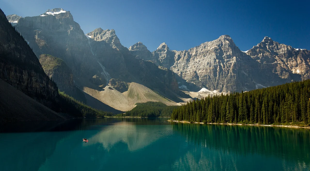 Moraine Lake and the Valley of the Ten Peaks, Alberta